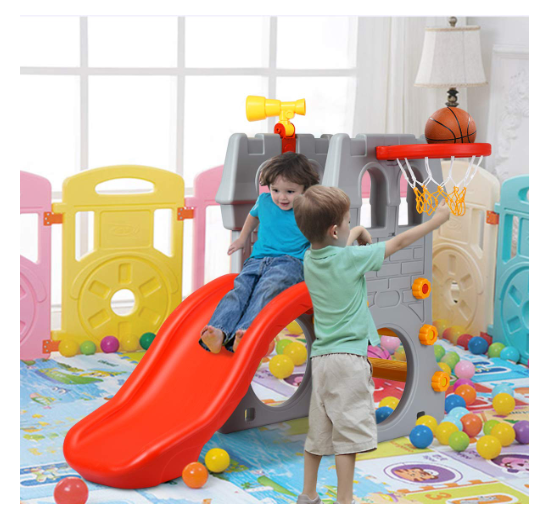 costzon toddler climber and swing set